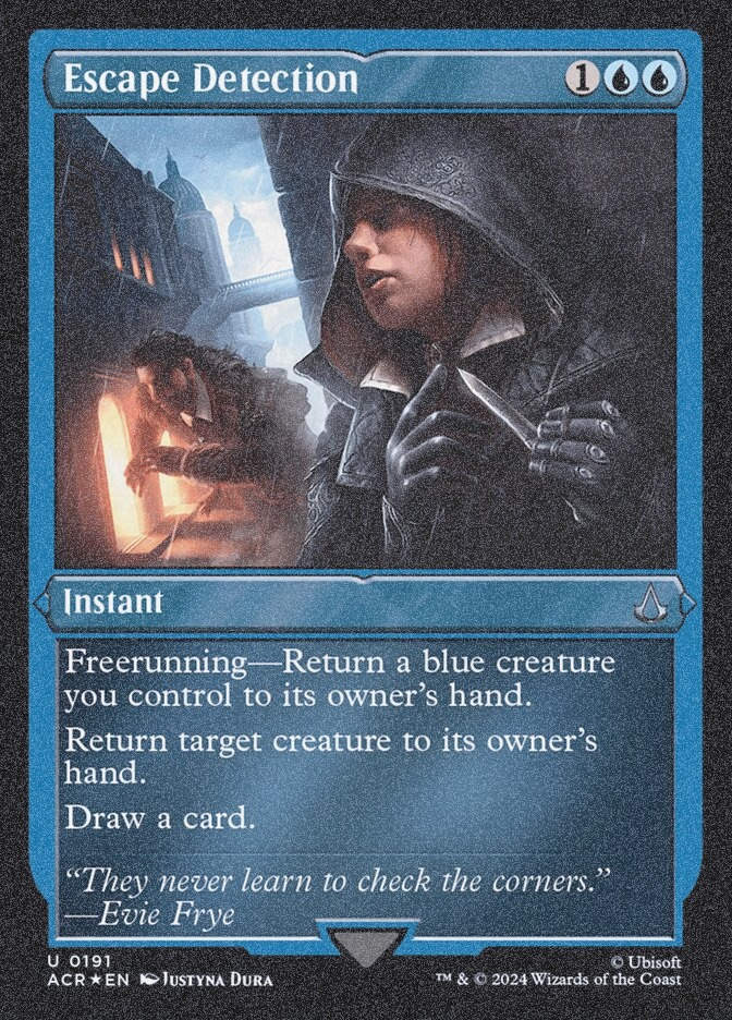 Escape Detection (ACR) (191) / Foil Etched