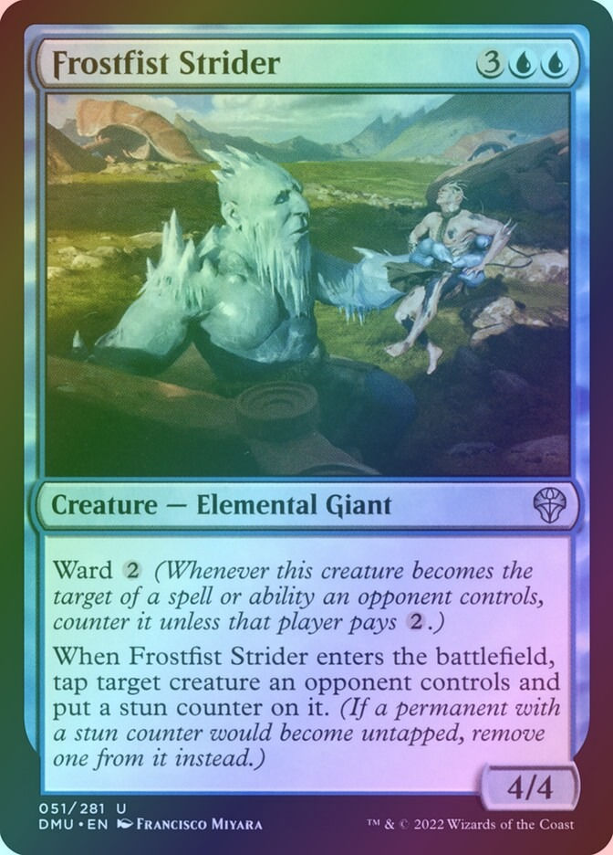 Frostfist Strider (DMU) (51) / Foil