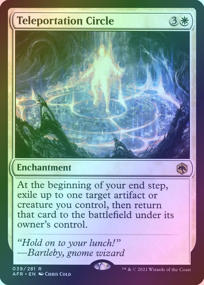 Teleportation Circle (AFR) (39) / Foil