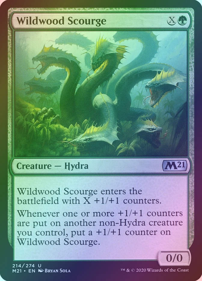Wildwood Scourge (M21) (214) / Foil