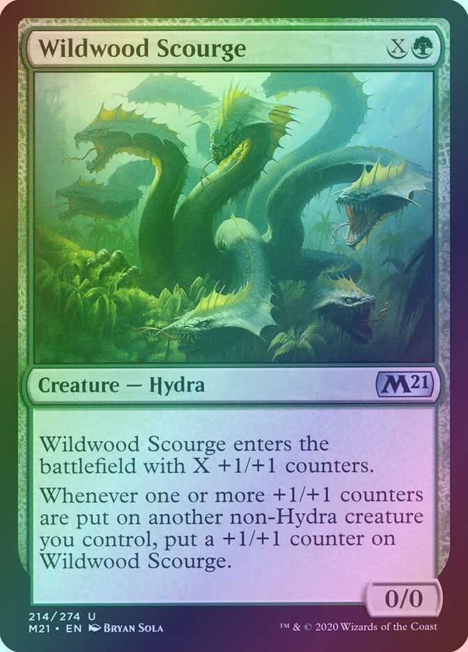 Wildwood Scourge (M21) (214) / Foil