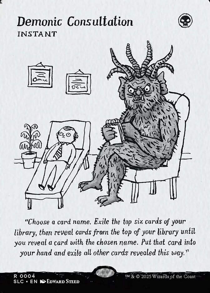 Demonic Consultation (SLC) (4) / Borderless