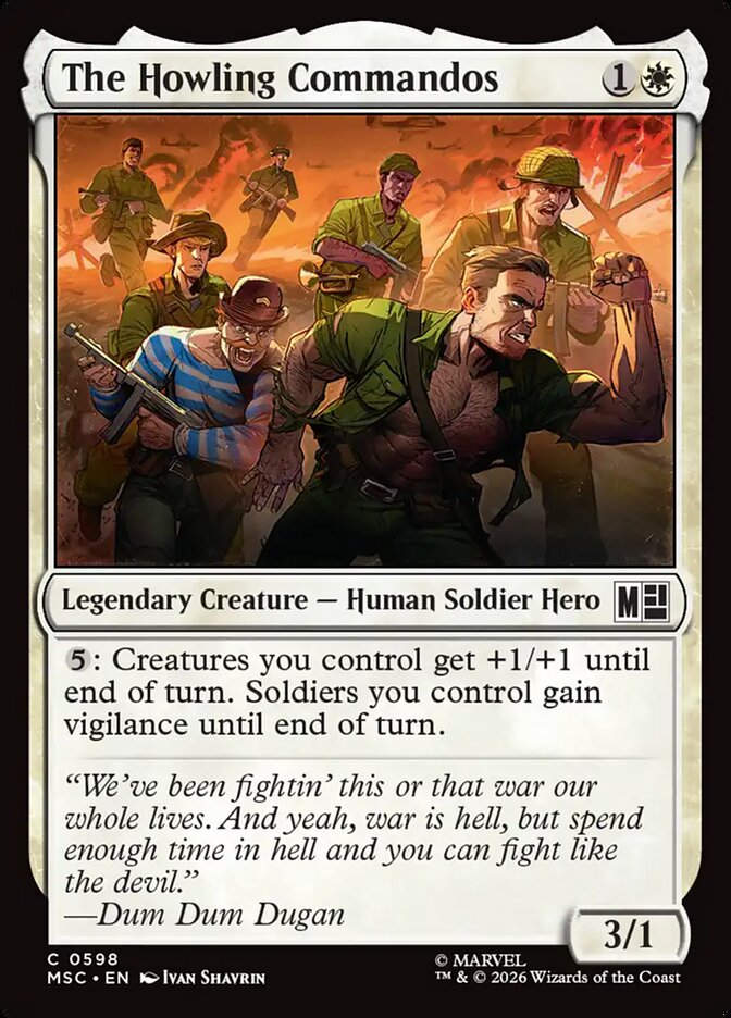 The Howling Commandos (MSC) (598)
