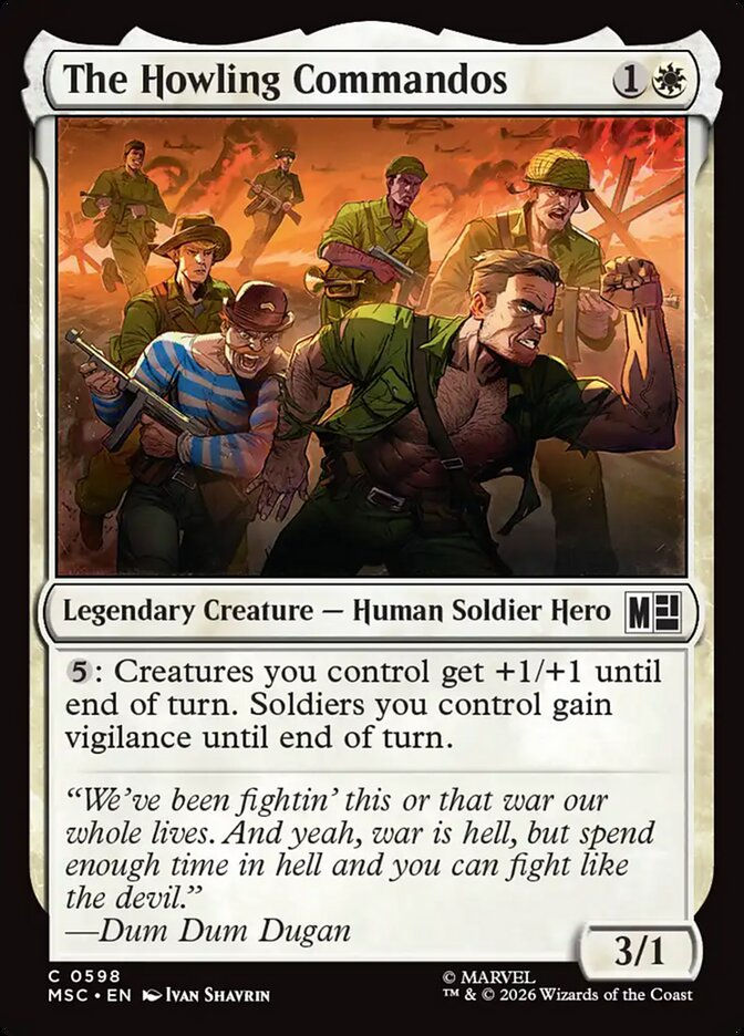 The Howling Commandos (MSC) (598)