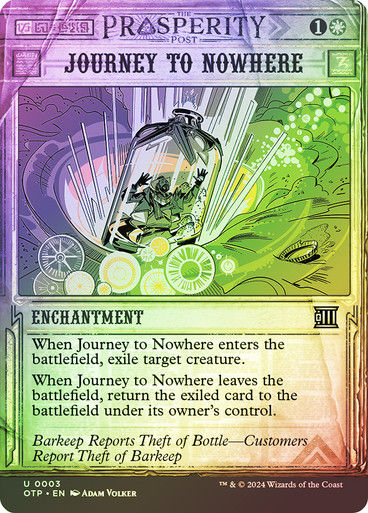 Journey to Nowhere (otp) (3) / Foil