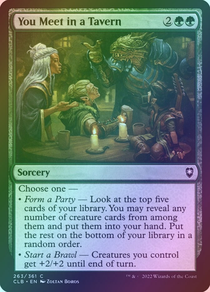 You Meet in a Tavern (CLB) (263) / Foil