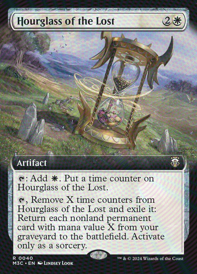 Hourglass of the Lost (M3C) (40) / Extended Art / Ripple Foil