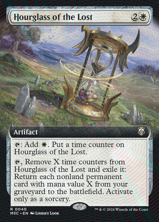 Hourglass of the Lost (M3C) (40) / Extended Art / Ripple Foil