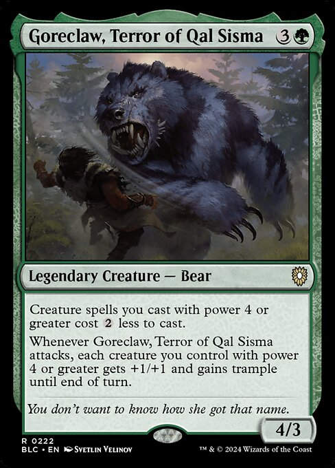 Goreclaw, Terror of Qal Sisma (blc) (222)