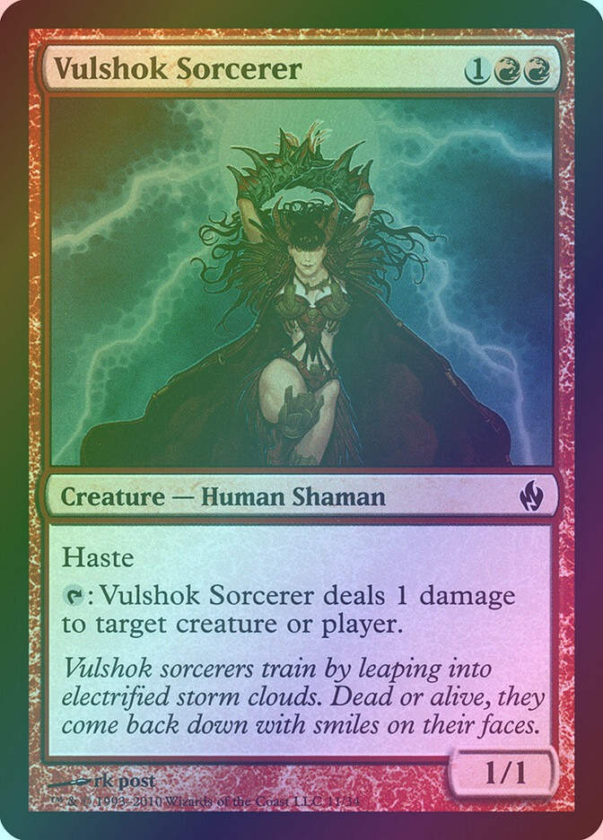 Vulshok Sorcerer (PD2) (11) / Foil