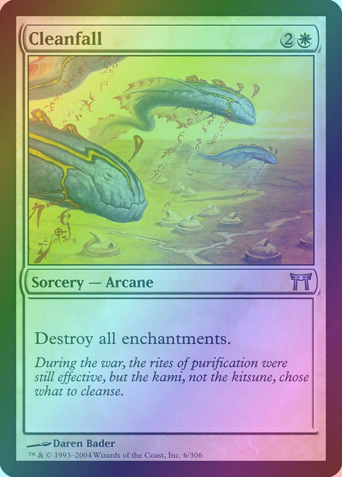 Cleanfall (CHK) (6) / Foil