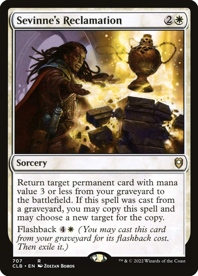 Sevinne's Reclamation (CLB) (707)