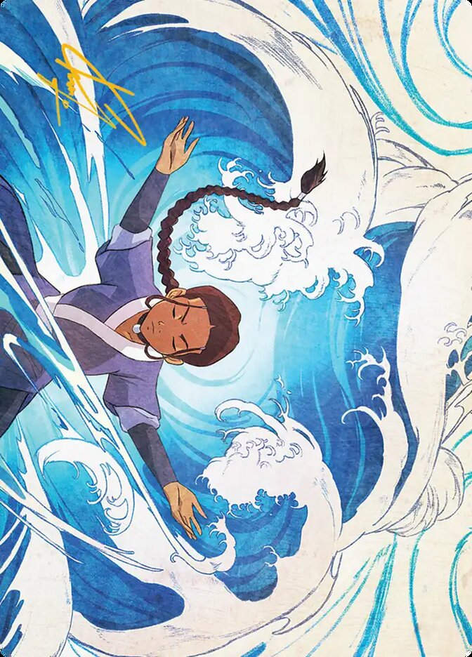 Katara, Water Tribe's Hope (ATLA) (48) / NO Firmada