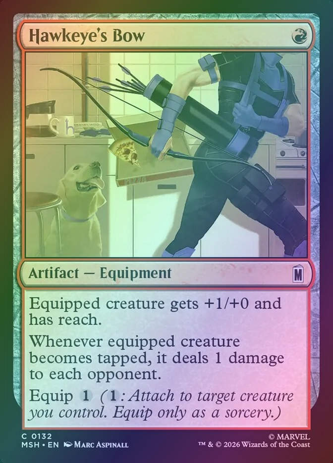Hawkeye's Bow (MSH) (132) / Foil