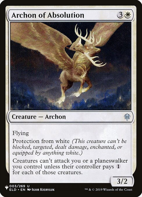 Archon of Absolution (PLST) (ELD-3)