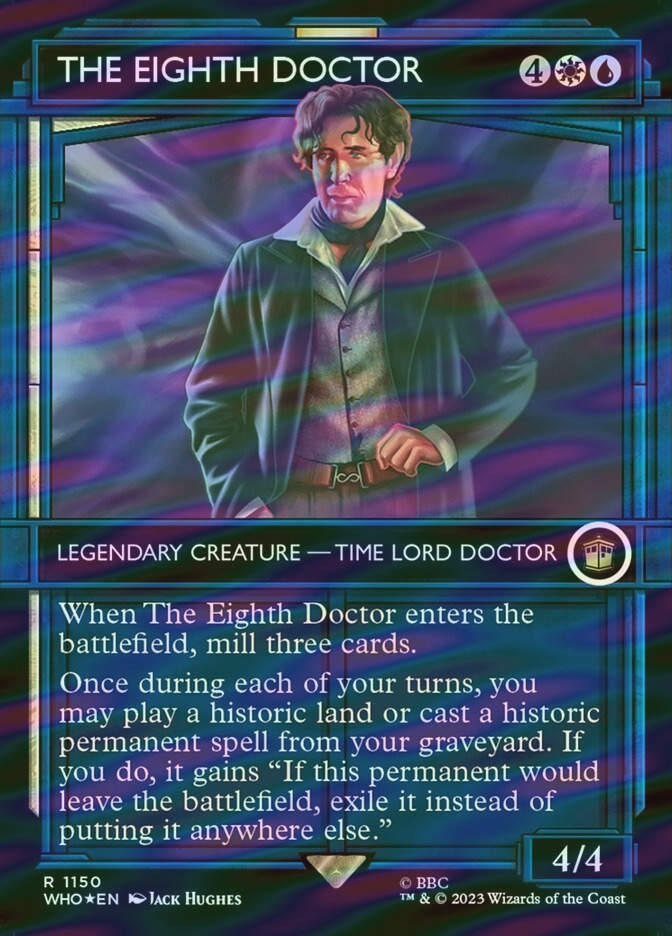 The Eighth Doctor (WHO) (1150) / Borderless / Showcase / Surge Foil