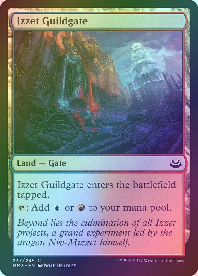 Izzet Guildgate (MM3) (237) / Foil