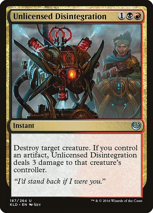 Unlicensed Disintegration (KLD)