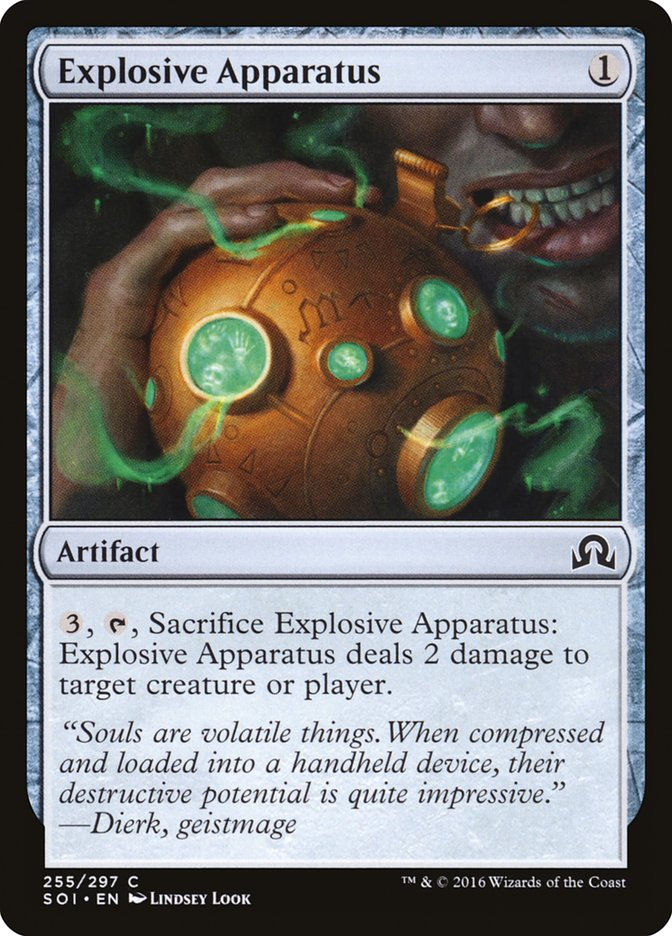 Explosive Apparatus (SOI) (255)