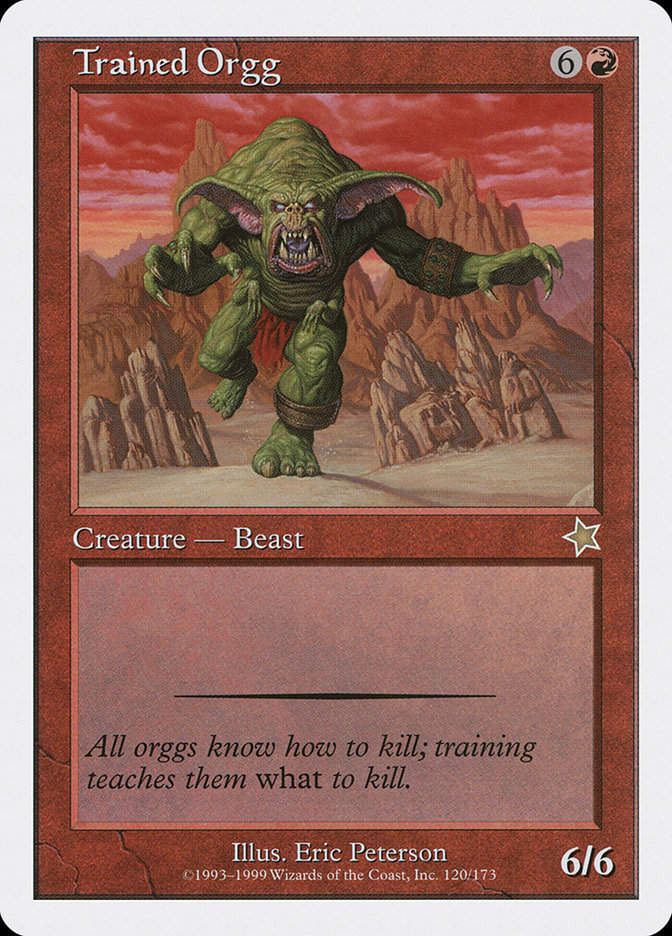 Trained Orgg (S99) (120)