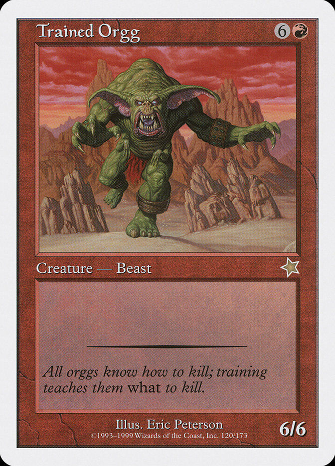 Trained Orgg (S99) (120)