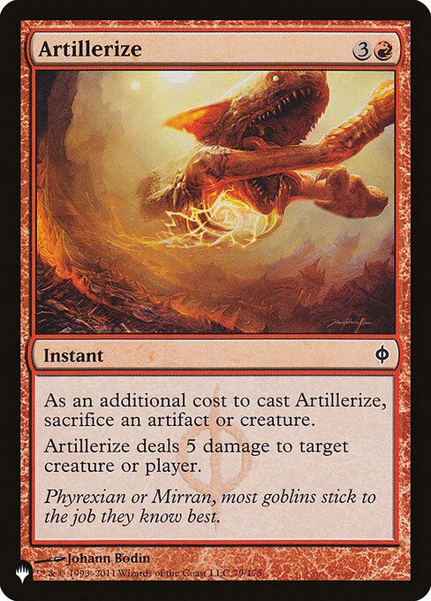 Artillerize (PLST) (NPH-79)