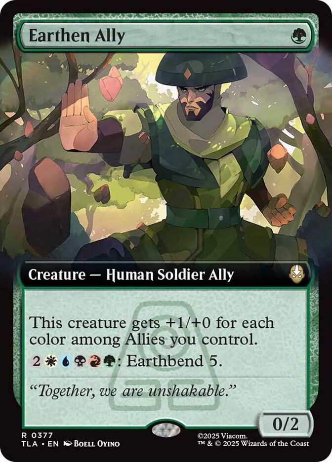 Earthen Ally (TLA) (377) / Extended Art