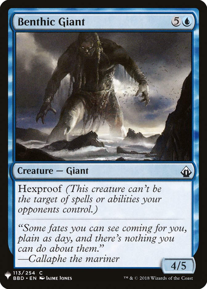 Benthic Giant (MYS)