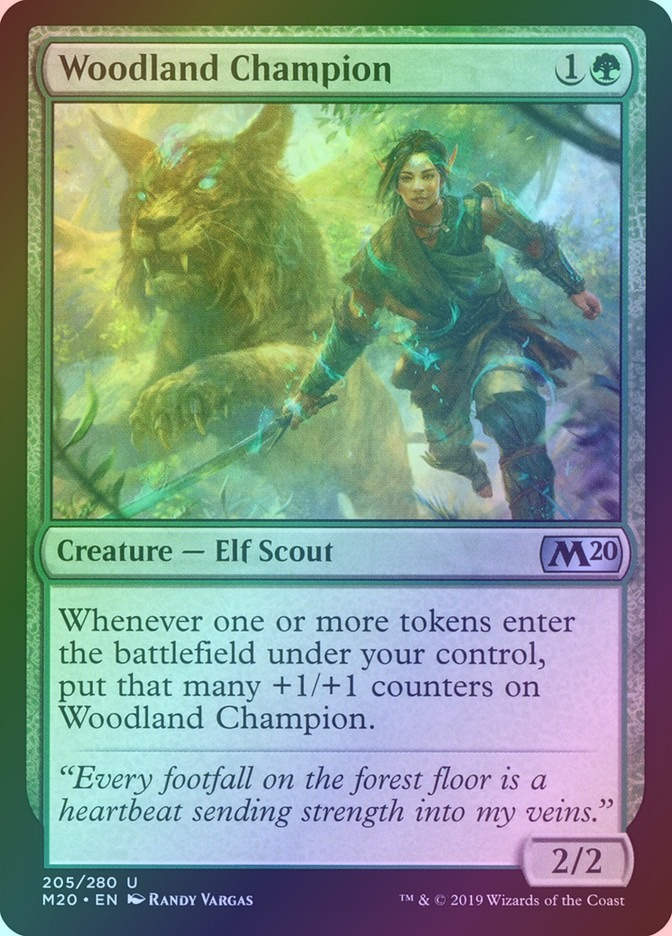 Woodland Champion (M20) (205) / Foil