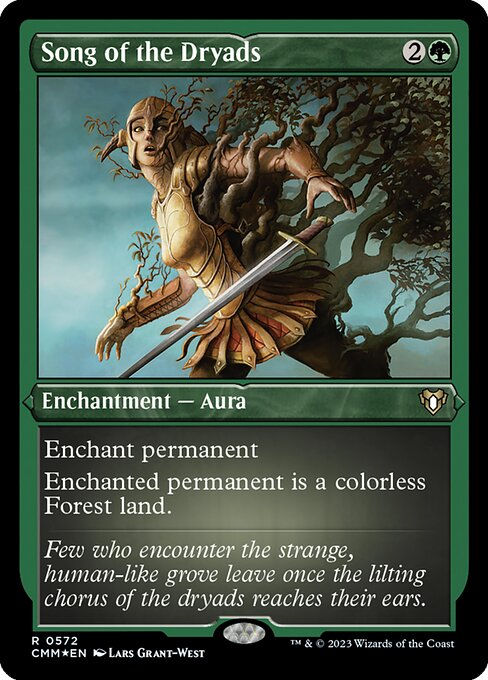Song of the Dryads (cmm) / Foil Etched
