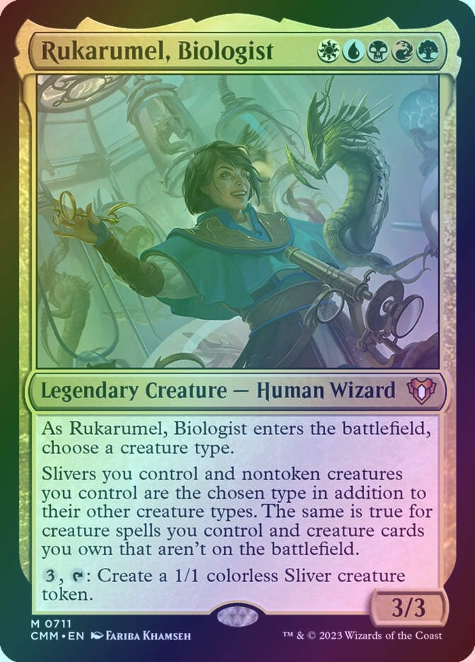 Rukarumel, Biologist (CMM) (711) / Foil