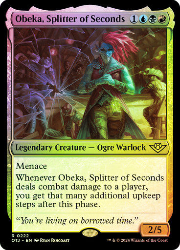 Obeka, Splitter of Seconds (otj) (222) / Foil