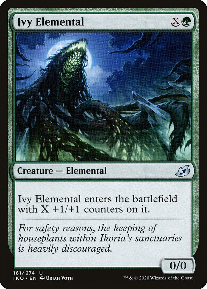 Ivy Elemental (IKO) (161)