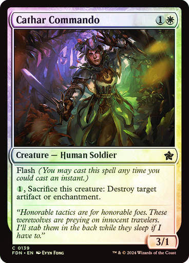 Cathar Commando (FDN) (139) / Foil