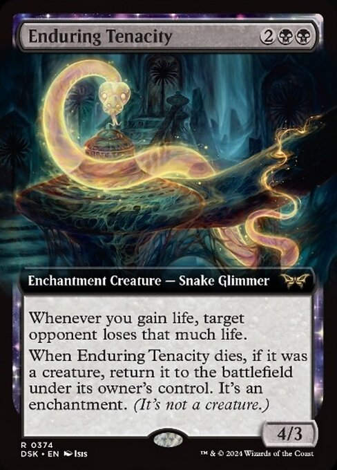 Enduring Tenacity (DSK) (374) / Extended Art