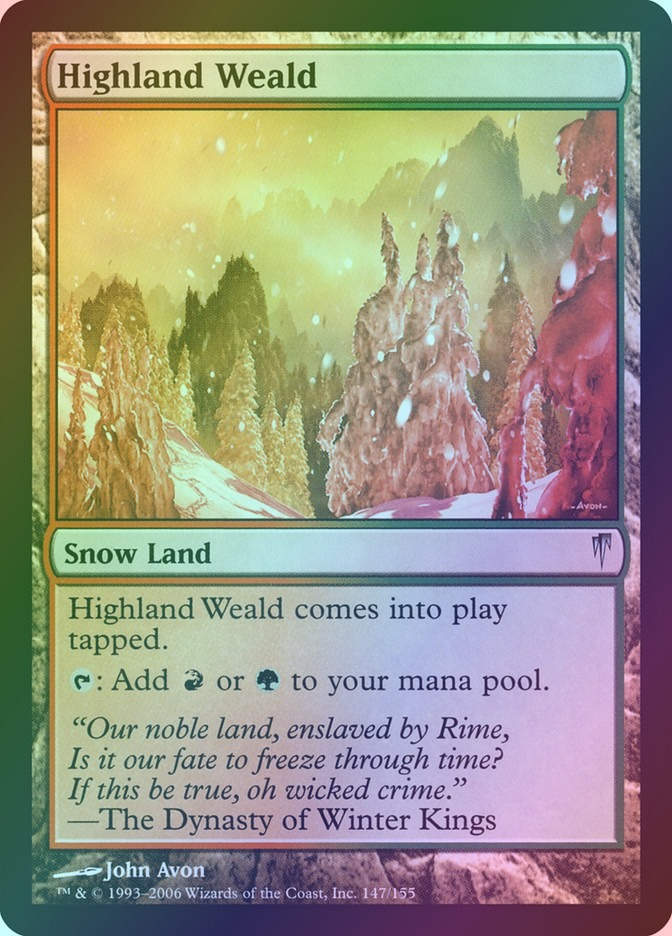 Highland Weald (CSP) (147) / Foil