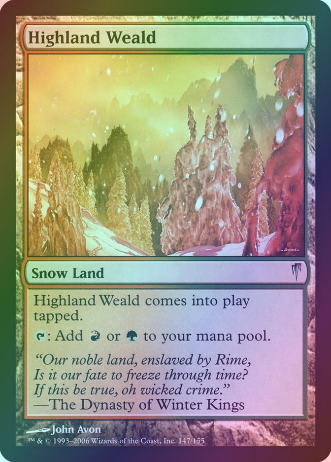 Highland Weald (CSP) (147) / Foil