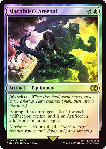 Machinist's Arsenal (FIN) (23) / Foil