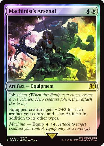 Machinist's Arsenal (FIN) (23) / Foil