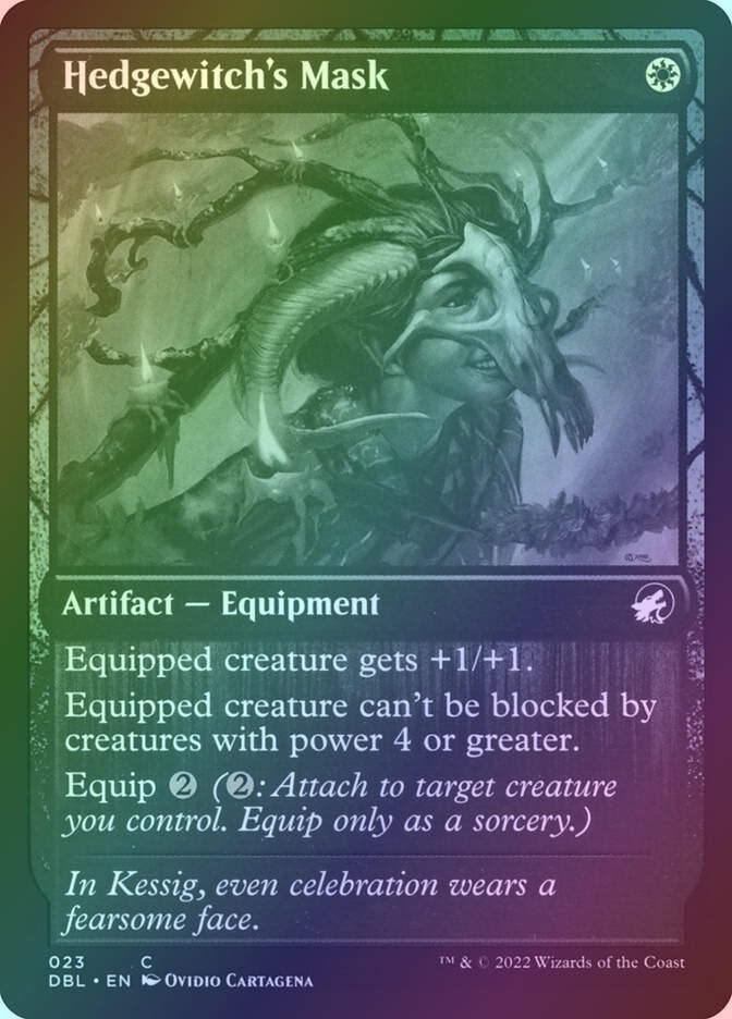 Hedgewitch's Mask (DBL) (23) / Foil