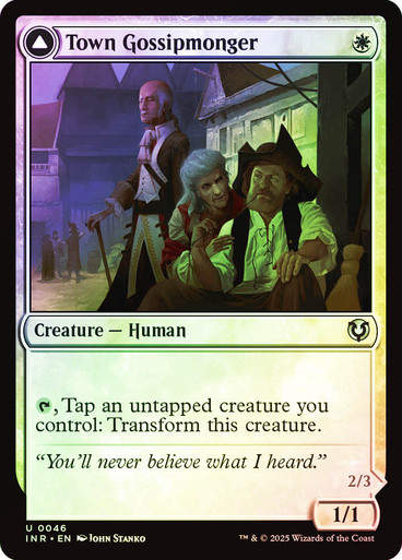 Town Gossipmonger // Incited Rabble (INR) (46) / Foil