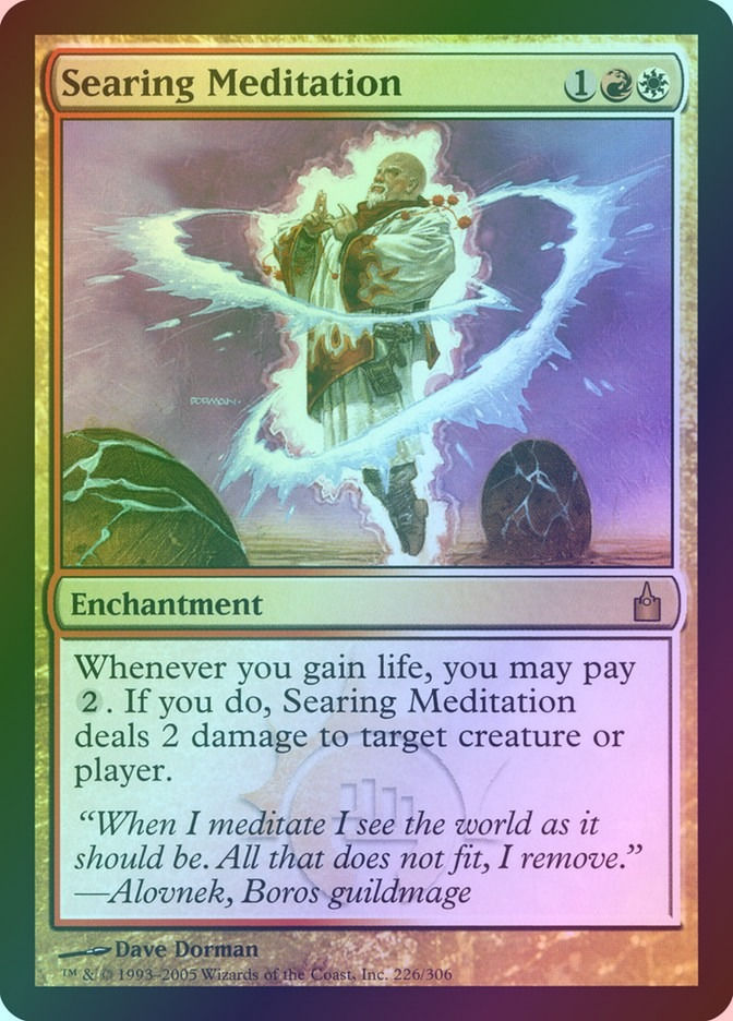 Searing Meditation (RAV) (226) / Foil