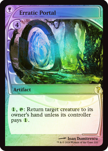 Erratic Portal (MB2) (220) / Foil