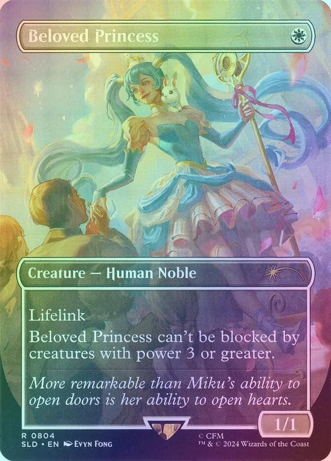 Beloved Princess (SLD) (804) / Borderless / Foil