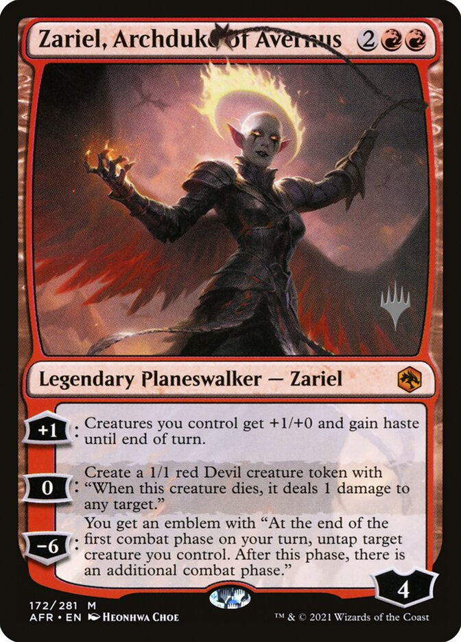 Zariel, Archduke of Avernus (PAFR) (172p)