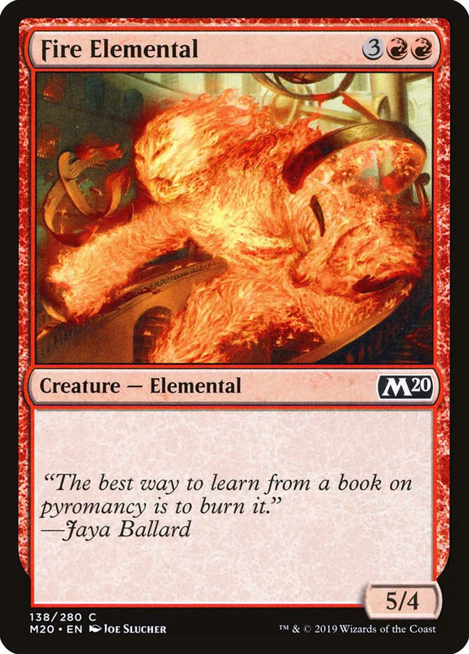 Fire Elemental (M20) (138)