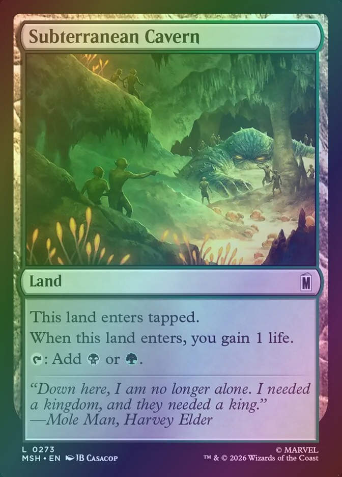 Subterranean Cavern (MSH) (273) / Foil