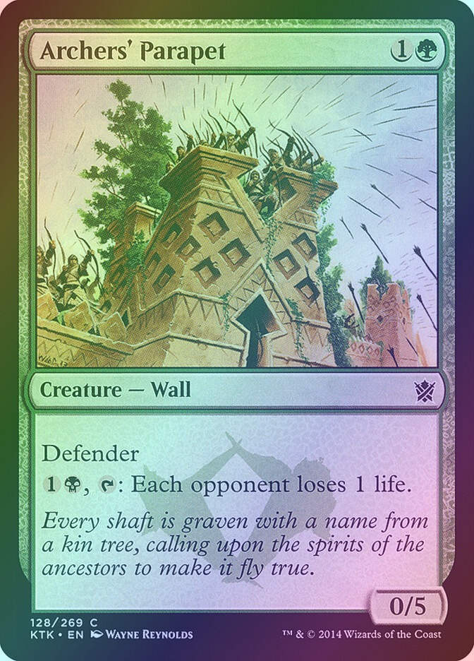 Archers' Parapet (KTK) (128) / Foil