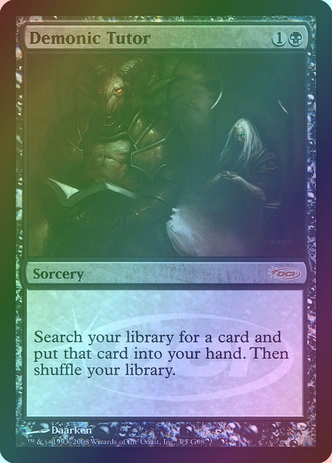 Demonic Tutor (G08) (3) / Foil
