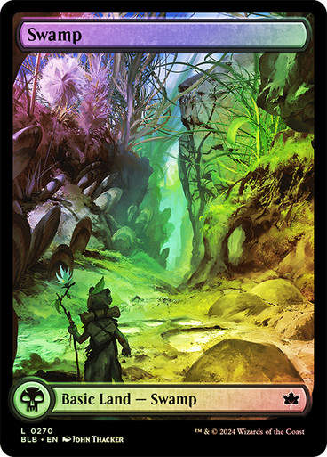 Swamp (blb) (270) / Foil